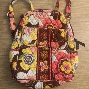 Vera Bradley small backpack Buttercup retired pattern